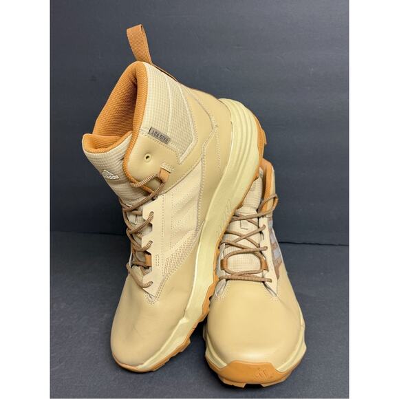 adidas Terrex Unity Leather Mid Rain.RDY Beige Tone Ecru Tint Mens 14 GZ3969 ? main image 7